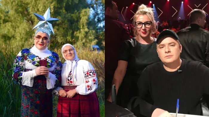 Мама Сердючки Інна Білоконь показала свого чоловіка і доньку