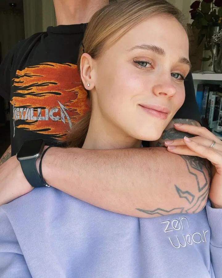 Анна Кошмал та її чоловік