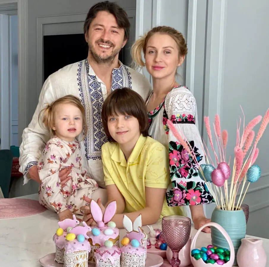 Сергій Притула зі своєю родиною