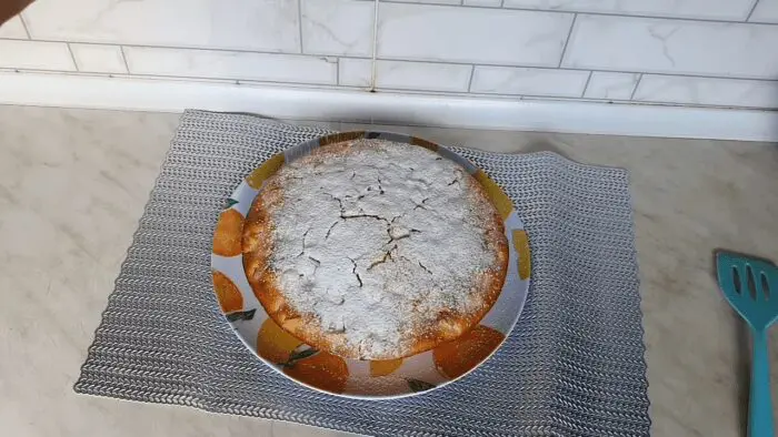 Швидкий пиріг з яблуками