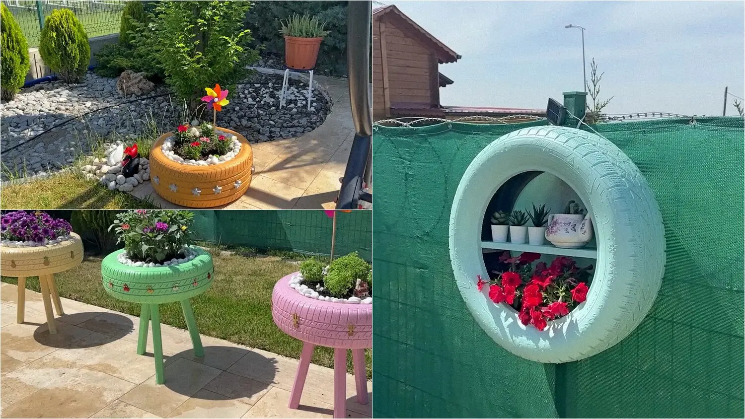 Садівники показали, як зробити оригінальні клумби зі старих речей
