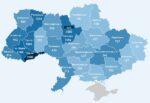 Карта заболевших коронавирусом в Украине на 15 мая 