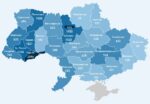 Карта заболевших коронавирусом в Украине на 12 мая 