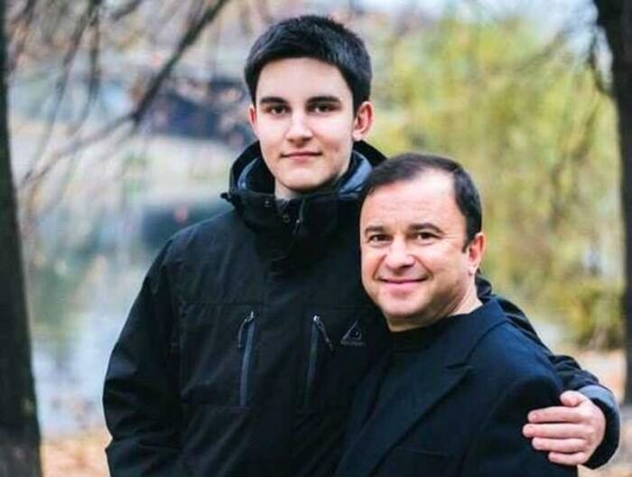 Віктор Павлик з сином Павлом