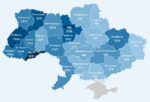 Карта заболеваемости коронавирусом в Украине на 12 июня 