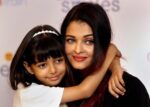 Айшварія Рай з донькою Аарадьєю 