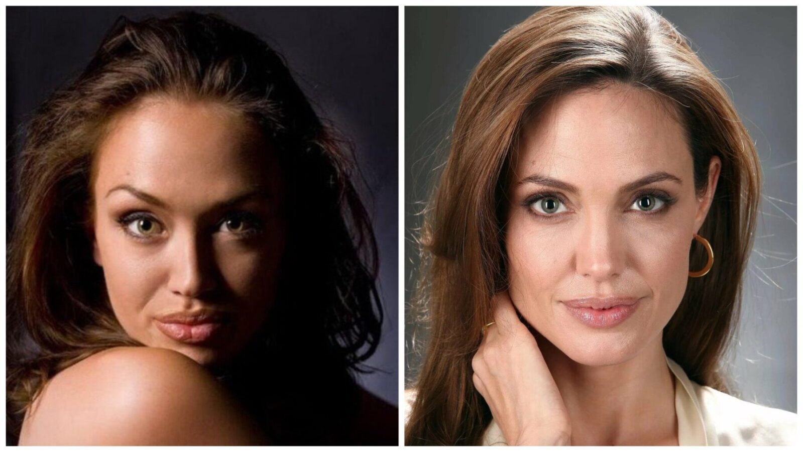Тіффані Клаус та Анджеліна Джолі - майже ідентичні