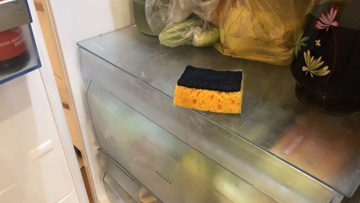 Мегакорисний лайфхак: навіщо класти губку в холодильник?