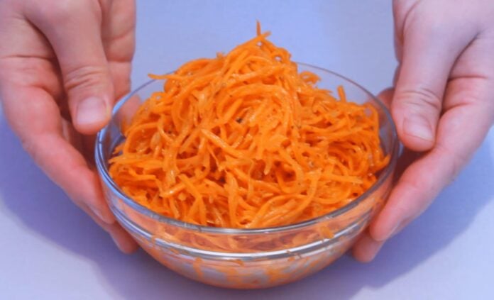 Рецепт смачної та хрусткої моркви по-корейськи