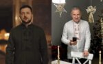 Майже однакові вишиванки президента Володимира Зеленського та ведучого Юрія Горбунова 