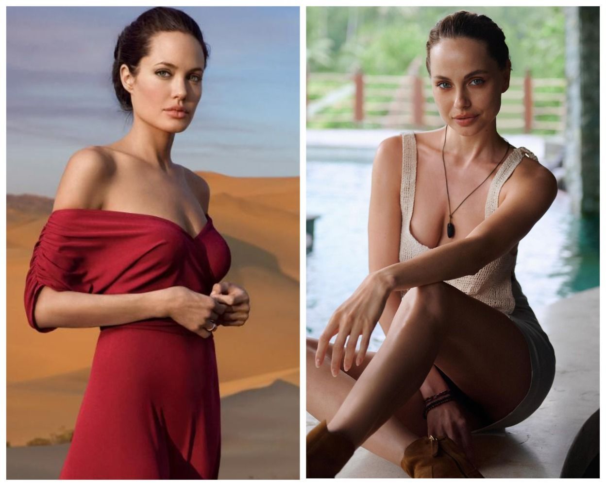 Українська співачка стала копією Анджеліни Джолі