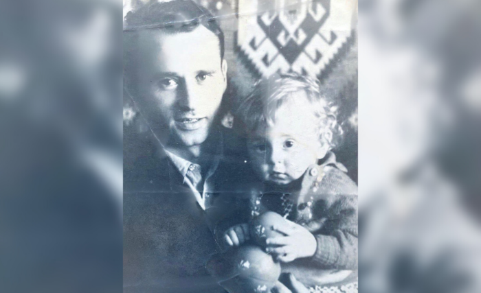 Алла Мазур показала архівні фотографії зі своїм батьком