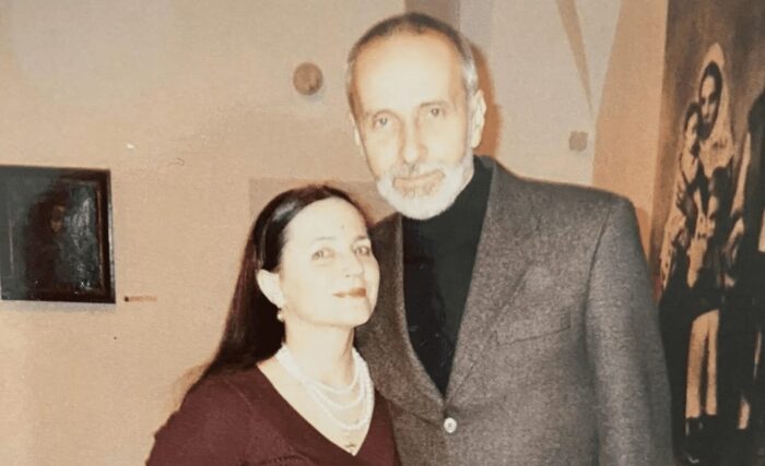 Ніна Матвієнко зі своїм першим та єдиним чоловіком