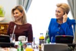 Олена Зеленська на зустрічі з Першою леді Польщі 