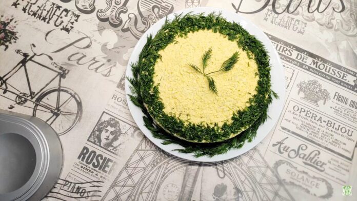 Рецепт салату зі шпротами та плавленим сиром Рецепт салату зі шпротами та плавленим сиром