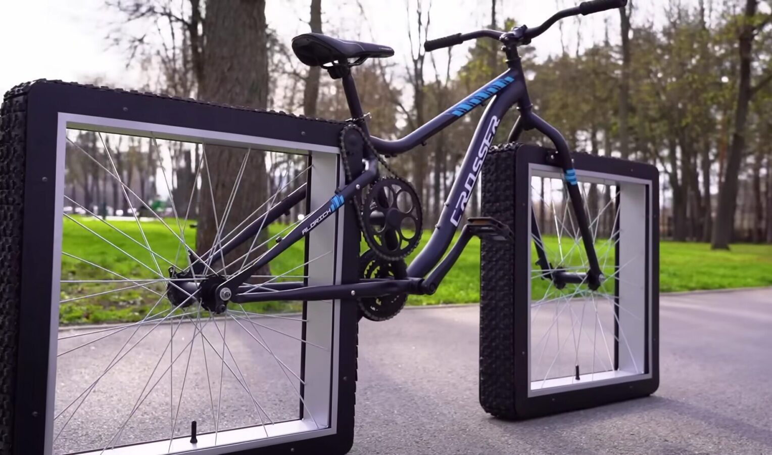 Який велосипед краще: з квадратними чи круглими колесами