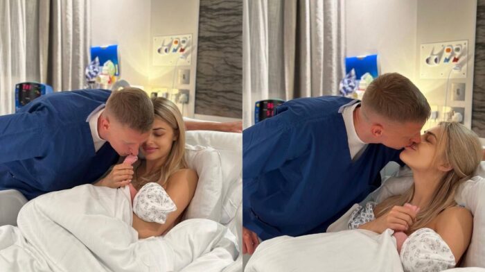 Олександр Зінченко вдруге став батьком та показав новонароджену донечку