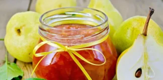 Покроковий рецепт домашнього варення-п'ятихвилинки з груш