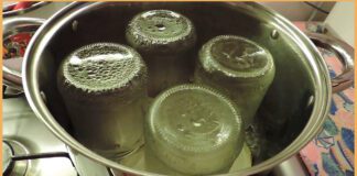 Кип'ятіння – найбільш поширений метод стерилізації банок
