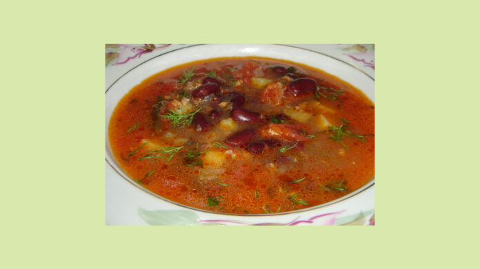 Суп мексиканської кухні Чилі Кон Карне
