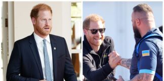 Принц Гаррі став на коліно коло українського воїна