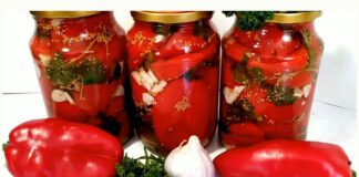 Цільний болгарський перець під маринадом