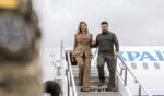 Вишуканий брючний костюм Олени Зеленської 