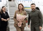 Олена таВолодимир Зеленські в Нью-Йорку 
