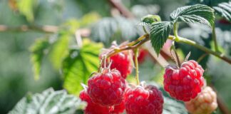 Садівник розповів, чим поливати малину, аби ягоди були без кислинки