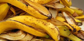 6 найкращих застосувань бананової шкірки в побуті 