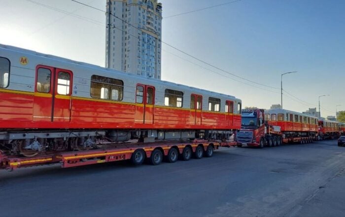 У мережі показали, як виглядають нові вагони для метрополітену, які Польща безплатно передала Україні