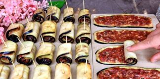 Смачний рецепт рулетиків із баклажанів