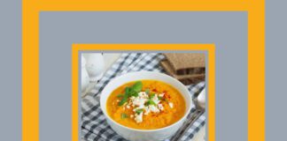 Крем-суп із моркви, запеченої з цибулею, часником та імбиром