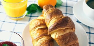 Рецепт пишних та хрустких круасанів до чаю