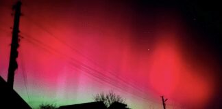 Небо над Україною вкрилося північним сяйвом