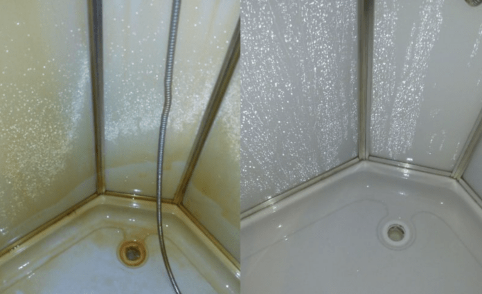 Як очистити душову кабіну від нальоту за кілька хвилин 