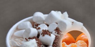 Як приготувати смачну каву на Новий рік: мандариновий сироп 