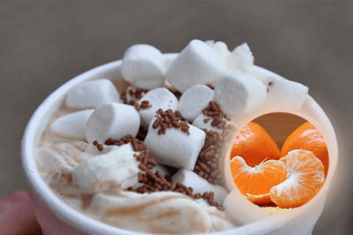 Як приготувати смачну каву на Новий рік: мандариновий сироп 