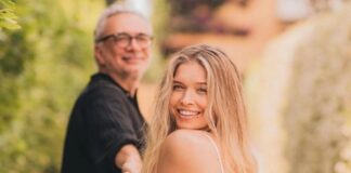 Брежнєва зустрічається з чоловіком