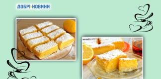 Смаколики до чаю: лимонні тістечка з пісочною основою