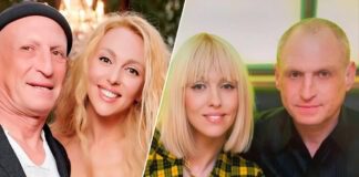 60-річний чоловік Олі Полякової вдало вліз в кадр і розсмішив Мережу