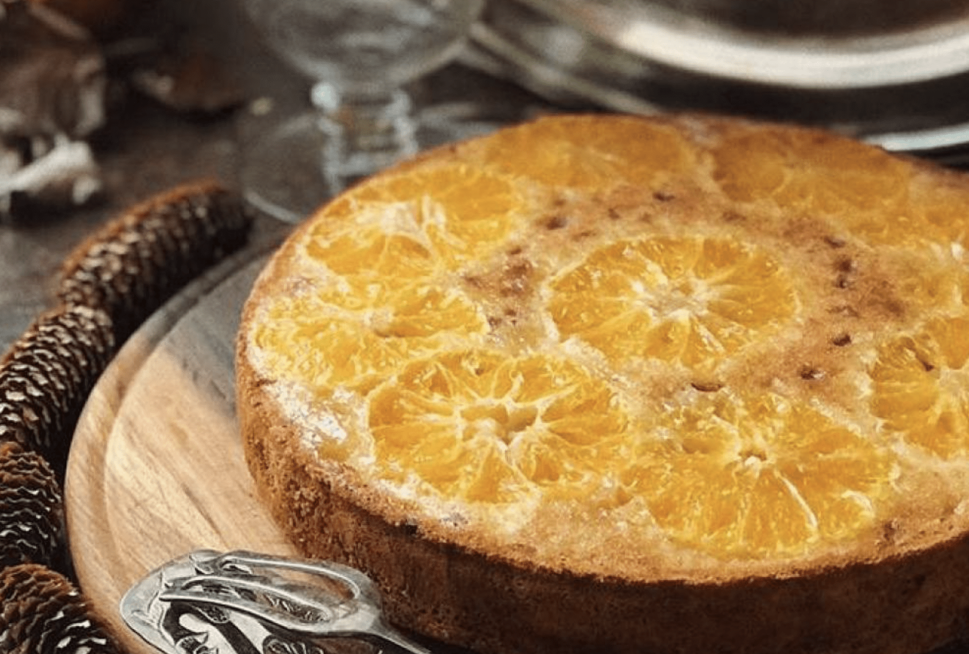 Рецепт ароматного мандаринового пирога