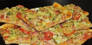 Рецепт домашньої піци з готового тіста