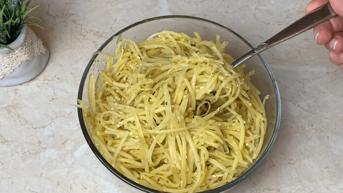 Рецепт картоплі по-корейськи