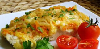 Рецепт запеченого у духовці минтая