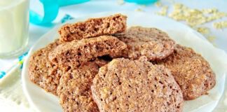 Рецепт бананового печива з вівсянки