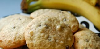 Простий рецепт бананового печива