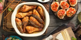 Рецепт курячих гомілок у сметанно-гірчичному соусі: професійний рецепт