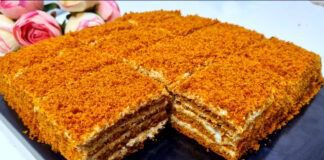 Рецепт торта Медівник за 15 хвилин