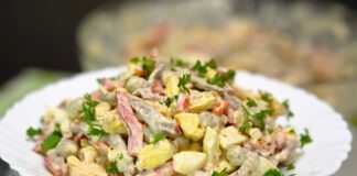 Як приготувати смачний та ситний салат